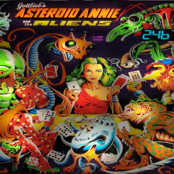 Details about   Gottlieb Asteroid Annie & The Aliens Pinball Machine Manual & Schematics NOS! 